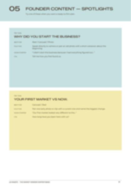 Preview of a Content Bank page layout